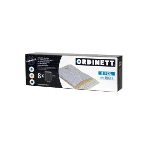 Ordinett - Set 8 sacchetti multiuso in plastica per maglie e camicie 30x45 cm Professionale