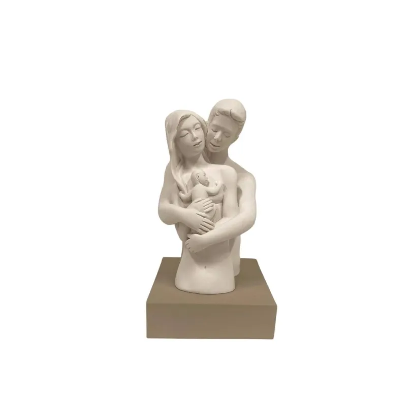 Bongelli Preziosi - Scultura famiglia Sentiment h 15 cm Esclusivo