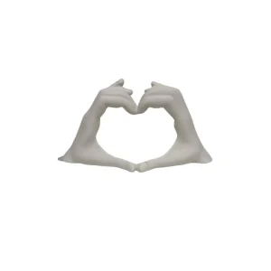 Bongelli Preziosi - Mani cuore bianca cm 14 Prezzo Ridotto