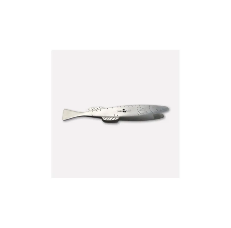 Paolucci - Pinza leva lische in acciaio inox forma salmone 16 cm Subito Disponibile