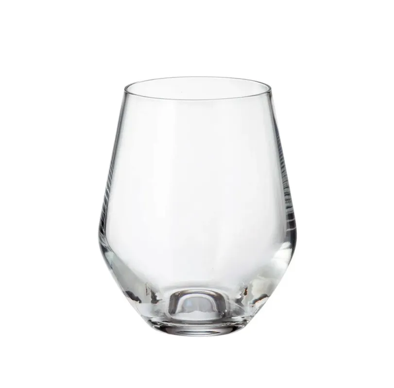 Crystal Bohemia - Set 6 Bicchieri da acqua in vetro linea Grus da 350 ml Più Venduto