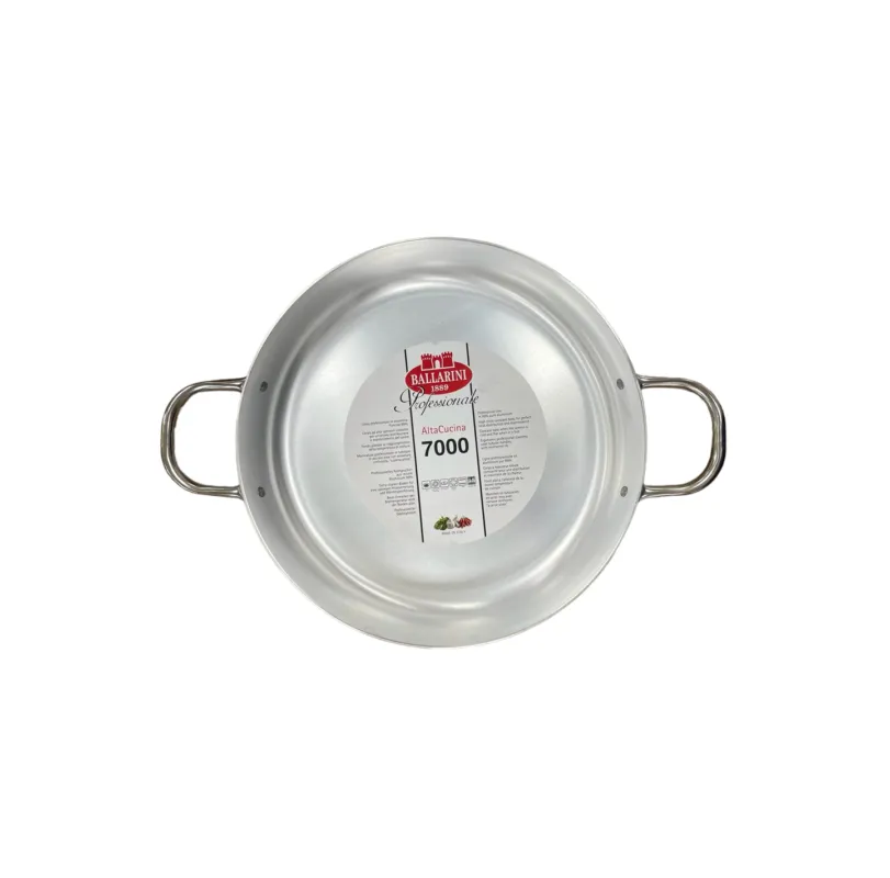 Offerta Lampo Ballarini - Tegame professionale in alluminio puro 2 manici 40 cm