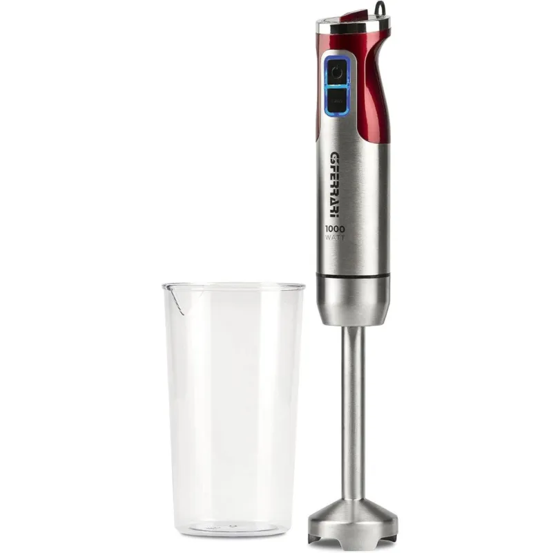 Più Venduto G3Ferrari - Frullatore a immersione Antelao mixer G20142 Rosso 1000 Watt