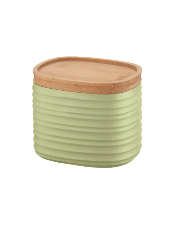 Guzzini - Barattolo Contenitore Tierra S ‘Made for Nature‘ verde alga Prezzo Di Fabbrica