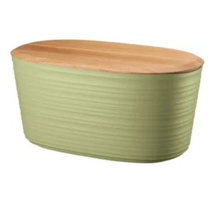 Guzzini - Contenitore Pane Tierra ‘Made for Nature‘ verde alga Reso Gratuito