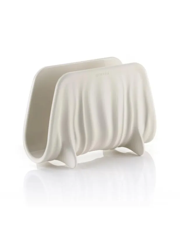 Nuovo Arrivo Guzzini - Portatovaglioli verticale Tierra ‘Made for Nature‘ bianco latte