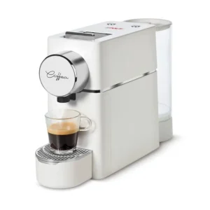 Spedizione Espresso Polti Macchina caffè espresso a cialda ad espulsine automatica Coffea S18 Bianca