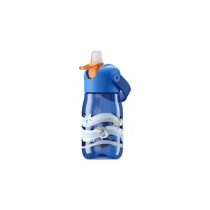 Zoku - Borraccia Bottiglia Bimbo con Flip Cannuccia Colore blu 400 ml shark Bestseller