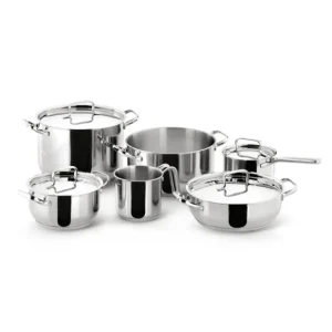 Acquista Ora Lagostina - Batteria di pentole Sfiziosa 10 Pezzi in acciaio inox