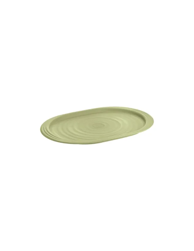 Guzzini - Vassoio da portata M Tierra ‘Made for Nature‘ verde alga 39 cm Offerta Lampo
