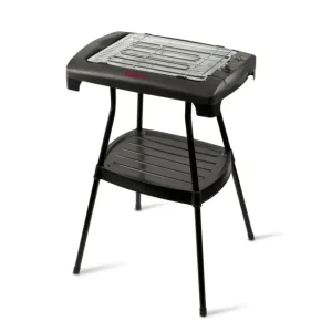 Acquista Ora Girmi - Griglia elettrica portatile Barbecue con stand BQ22