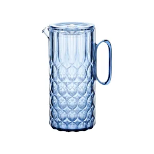 Guzzini Vanity Caraffa con Coperchio Bio-based 1.75L Blu Denim Promo Stagionale