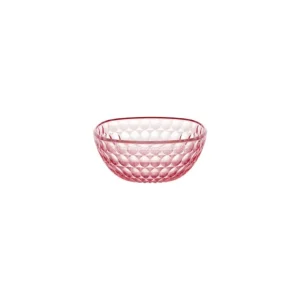 Guzzini Contenitore Vanity 16 cm Rosa Flamingo in Cristallo Acrilico Bio-based Nuova Collezione