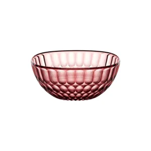 Contenitore Guzzini Vanity Ø25 cm Mauve in Cristallo Acrilico Bio-based Soddisfatti O Rimborsati
