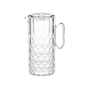 Offerta Del Giorno Guzzini Caraffa Vanity con Coperchio Bio-based 1.75L Trasparente