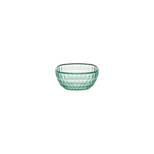 Guzzini Vanity Contenitore Ø12cm Cristallo Acrilico Bio-based - Verde Matcha Green Ultimissimo Modello