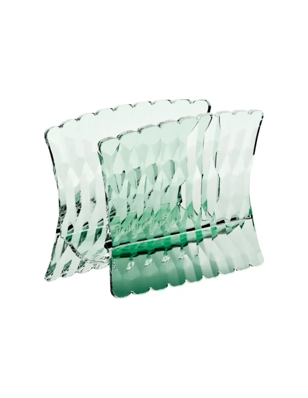Prezzo Conveniente Guzzini Vanity Portatovaglioli Verticale in cristallo acrilico bio-based Verde Mtcha