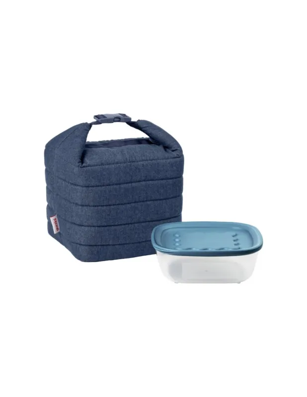 Borsa Termica Guzzini Piccola 7 Litri con Contenitore Handy Jeans On The Go Direttamente Dal Produttore