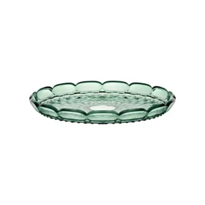 Guzzini Vassoio Tondo Grande Vanity Verde Matcha Bio-based Ø36cm Di Tendenza