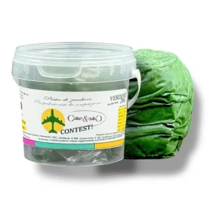 Ultimissimo Modello Pasta Di Zucchero Modelling Contest Cake&Cake Verdone 200g