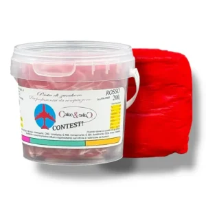 Pasta Di Zucchero Rossa Contest Cake&Cake – Pasta Modelling 200gr Nuova Collezione