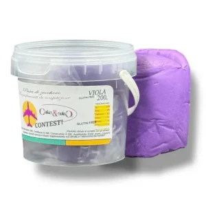 Acquista Ora Pasta di Zucchero Viola Contest Cake&Cake – Pasta Modelling 200gr