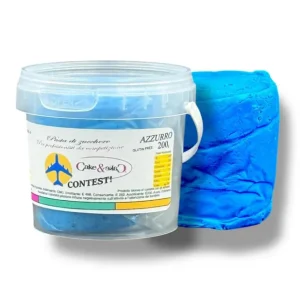 Pasta Di Zucchero Azzurro Contest Cake&Cake – Pasta Modelling 200gr Reso Gratuito
