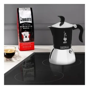 Bialetti Caffettiera Fiammetta Induction Nera 4 Tazze A Buon Prezzo