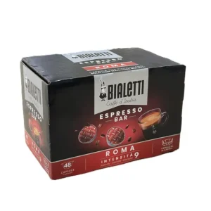 Novità Bialetti Roma Capsule Alluminio Caffè Intenso - 48 pezzi