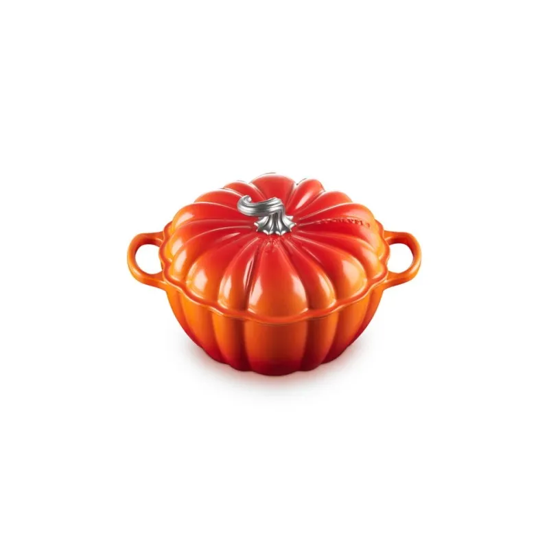 Affare Le Creuset Cocotte Zucca Ghisa Smaltata, 24 cm, Arancio