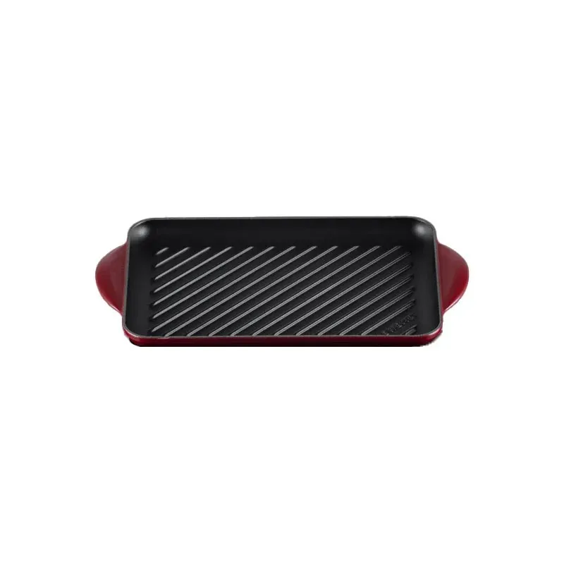 Le Creuset Grill rettangolare 32 x 22 cm in ghisa vetrificata, GRANATA Acquista Ora