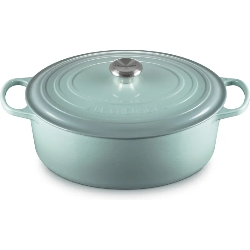Le Creuset Cocotte Ovale in Ghisa 31 cm Sale Marino Reso Gratuito