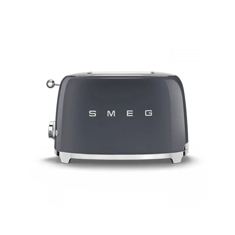 SMEG Tostapane 2 Fette Grafite Estetica Anni 50 TSF01GREU Pagamento Sicuro