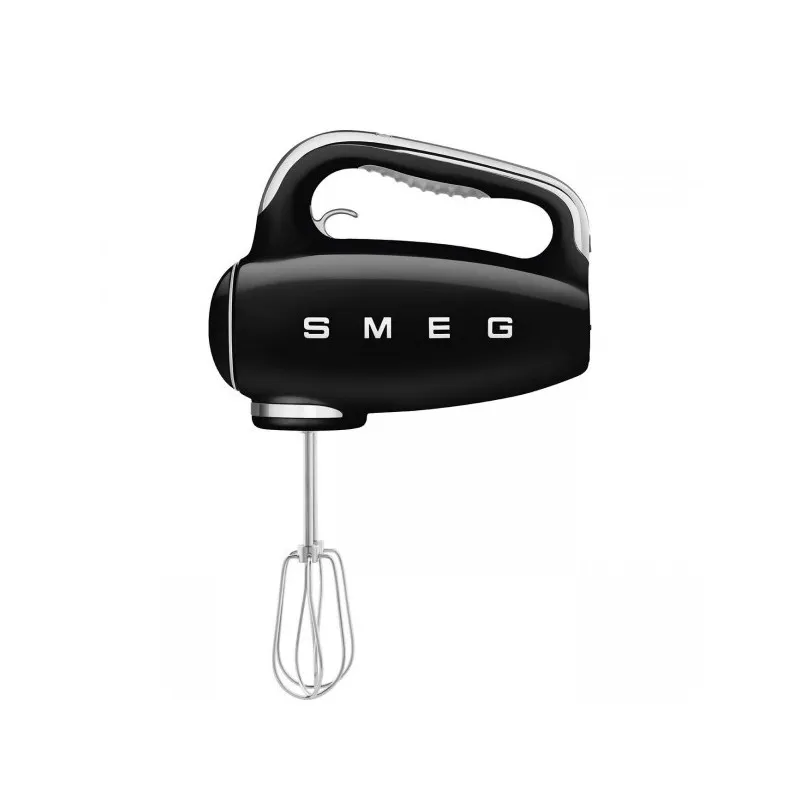 Smeg Sbattitore Elettrico Nero Estetica 50‘s Style HMF01BLEU Novità