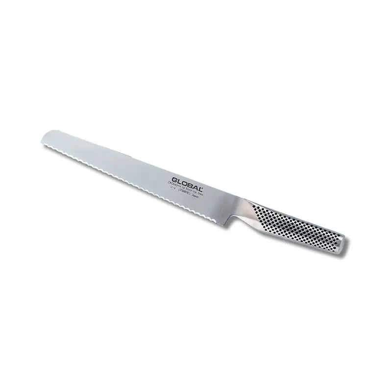 Global G-09R Coltello Pane per destrimani, Lama 22 cm Ref. 4501061 Novità