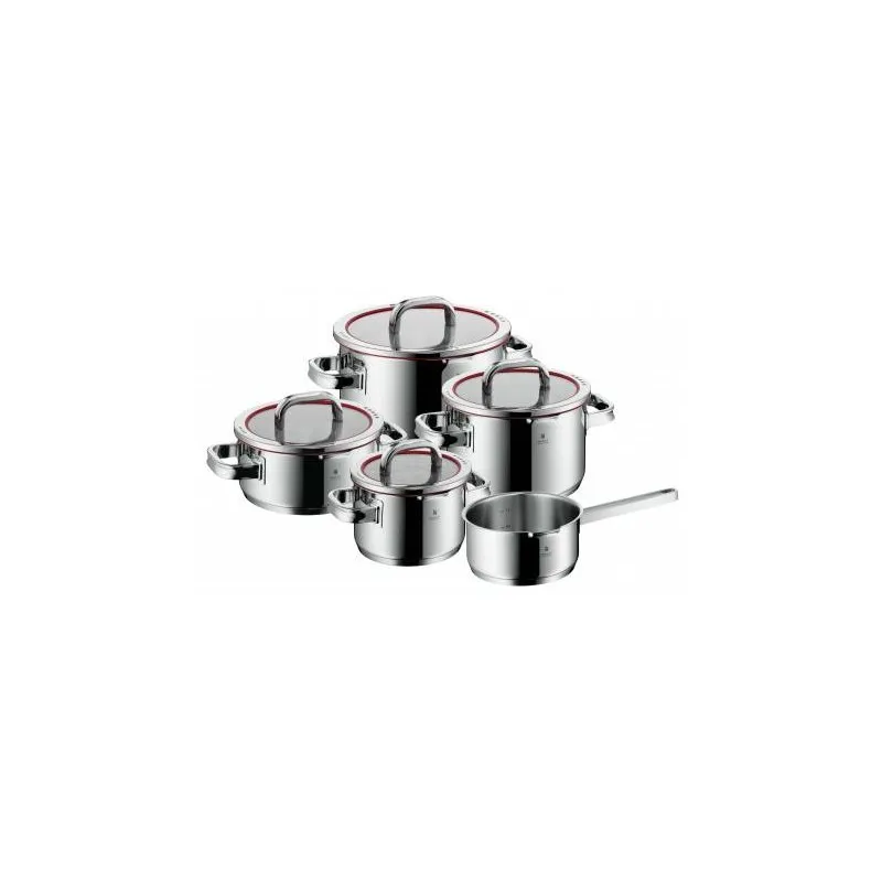 Solo Oggi Wmf Function 4 Batteria Pentole 5 Pz Acciaio Inossidabile Cromargan® 18 / 10