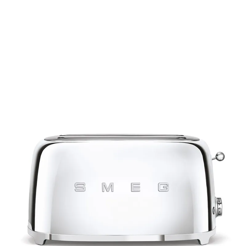 Pagamento Sicuro Smeg Tostapane 4 Fette Cromato TSF02SSEU