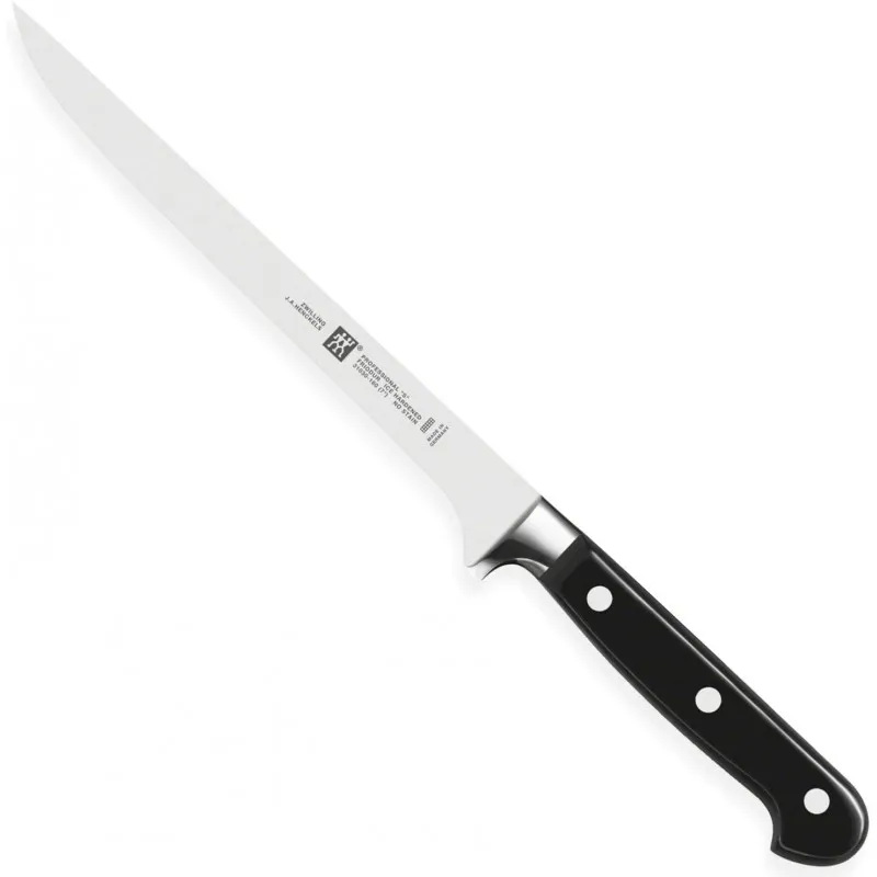 Spedizione Espresso Zwilling Professional S Coltello per Filettare Liscio, 18 cm Forgiato