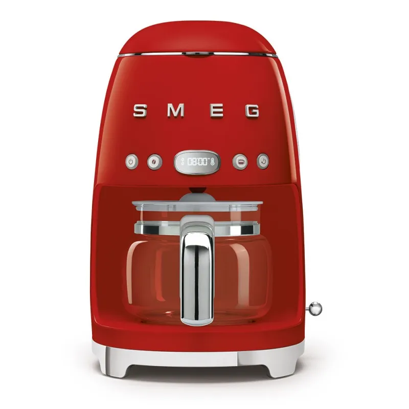 Smeg Macchina Caffe Filtro Rossa Estetica Anni 50 DCF01RDEU Solo Oggi
