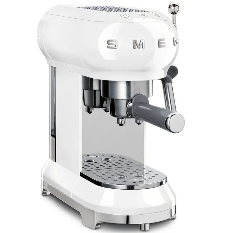 Offerta Del Giorno Smeg Macchina Caffè Espresso Bianca ECF01WHEU