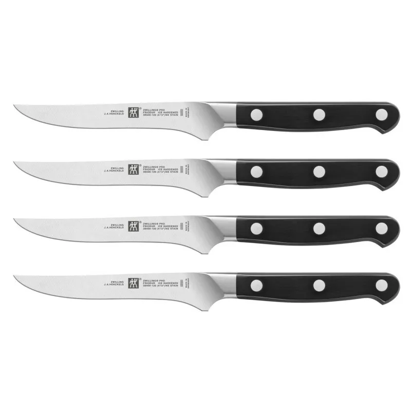 Super Prezzo Zwilling Pro Set 4 Coltelli Bistecca Liscio Forgiato 38430-002-0