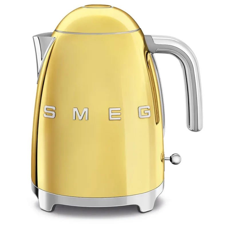 Smeg Bollitore Elettrico Logo 3D Oro Estetica Anni 50 Prezzo Basso