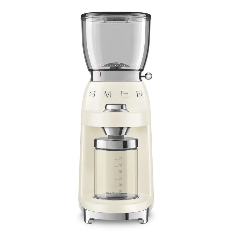 Smeg Macinacaffe Panna, Estetica Anni 50 Nuova Collezione