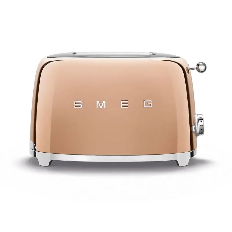 Promozione Smeg Tostapane 2 Fette Oro Rosa Estetica Anni 50