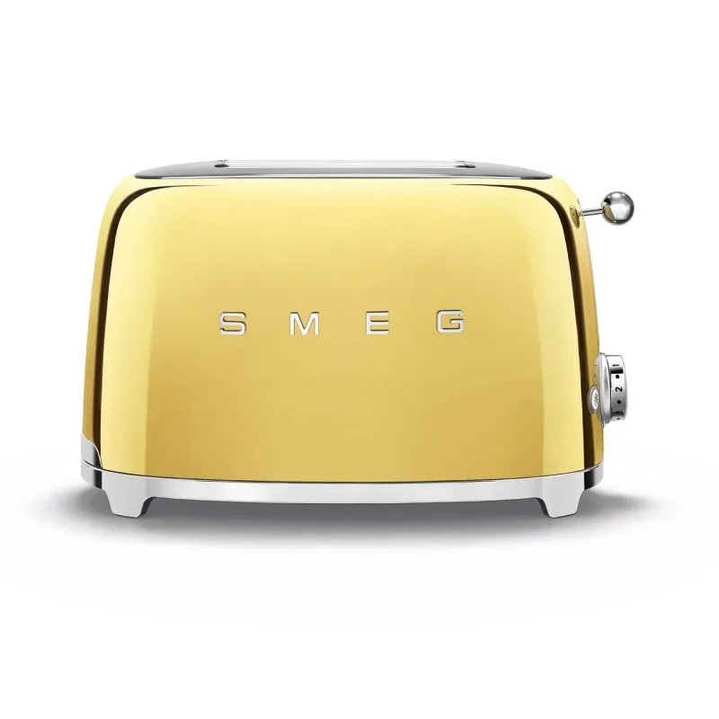 Prezzo Basso Smeg Tostapane 2 Fette Oro Estetica Anni 50