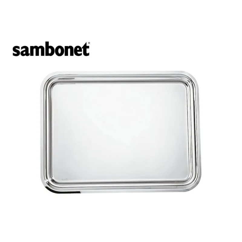 Ultime Pezzi Sambonet Elite Vassoio Rettangolare 35 x 30 cm 56020-35 Inox