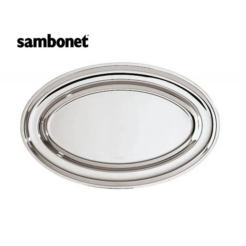 Sambonet Elite Piatto Ovale 30 x 19 cm 56041-30 Acciaio Inox Ultimissimo Modello