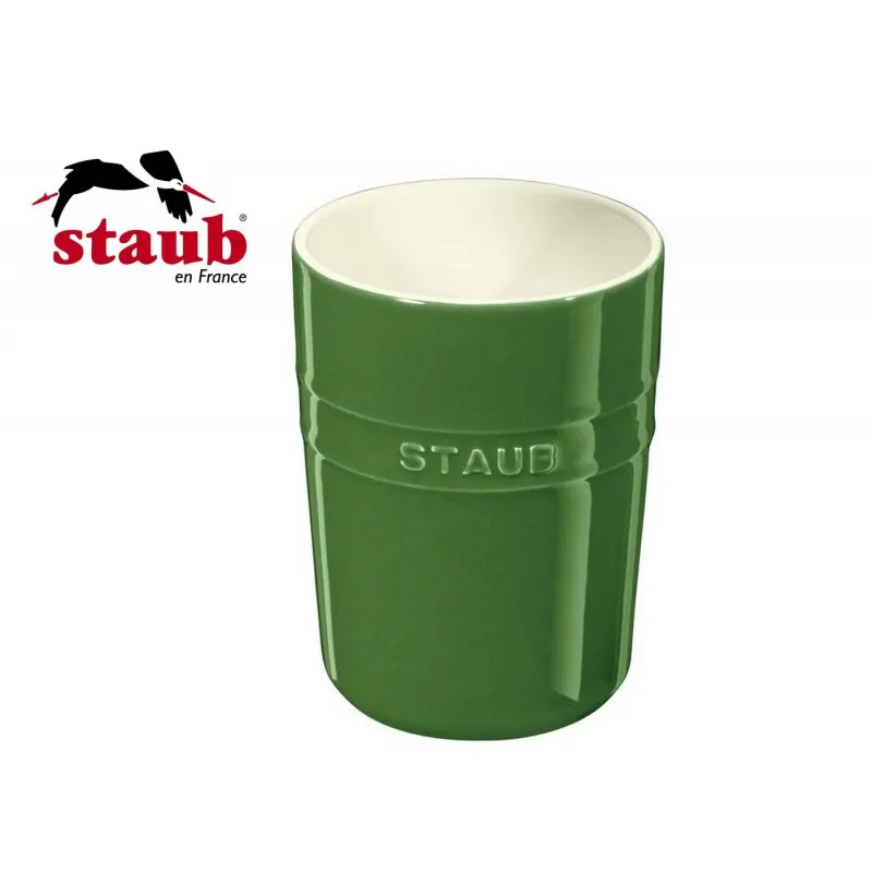 Ordina Subito Staub Porta Utensili 11 cm Ceramica Verde Basilico 40511-579-0