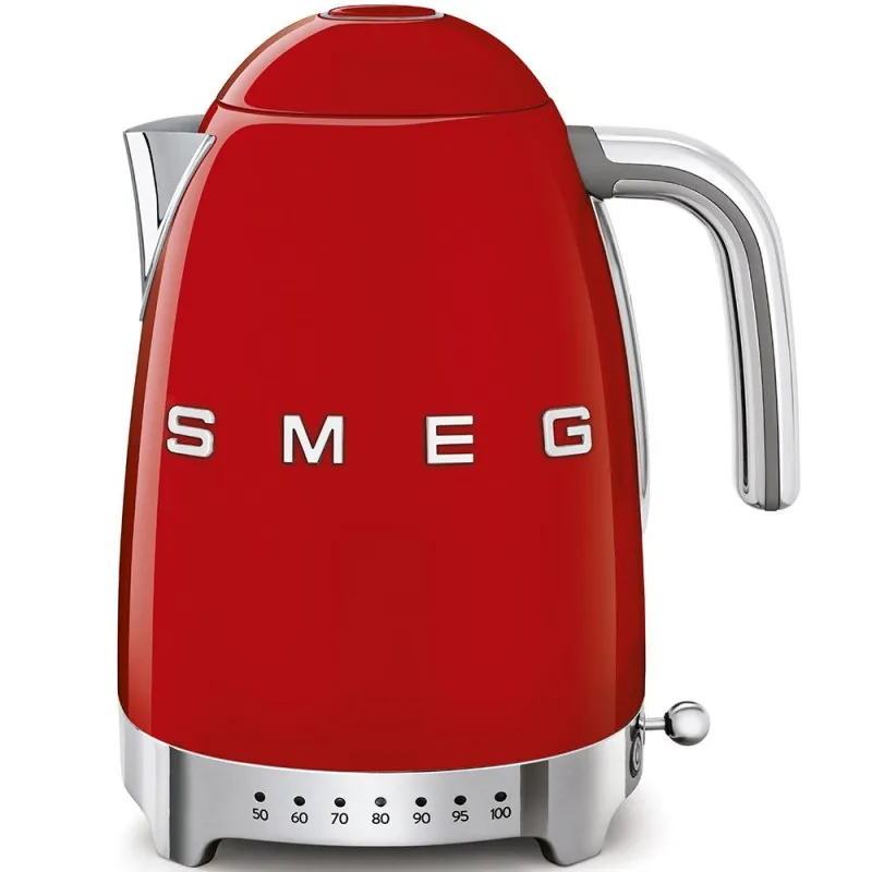 Smeg Bollitore Elettrico a Temperatura Regolabile Rosso Spedizione Espresso