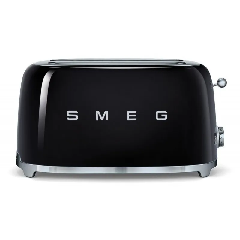 Smeg Tostapane 4 Fette Nero Popolare